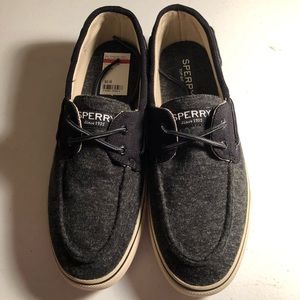 Sperry Top-Sider Boat Shoes Black 10.5